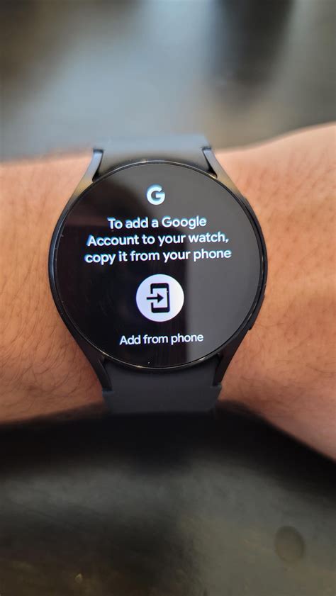 couldn't copy google account to galaxy watch 6|can't copy galaxy watch account.